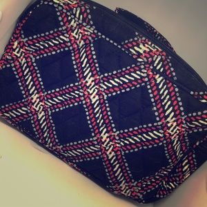 A brand new Vera Bradley makeup bag